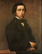 Edgar Degas Portrait of the Artist painting